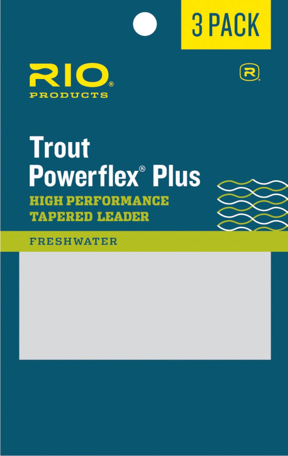 Rio PowerFlex Plus Leader 3 - Pack - Tippet, Leader & Accessories - Fly Fish Food
