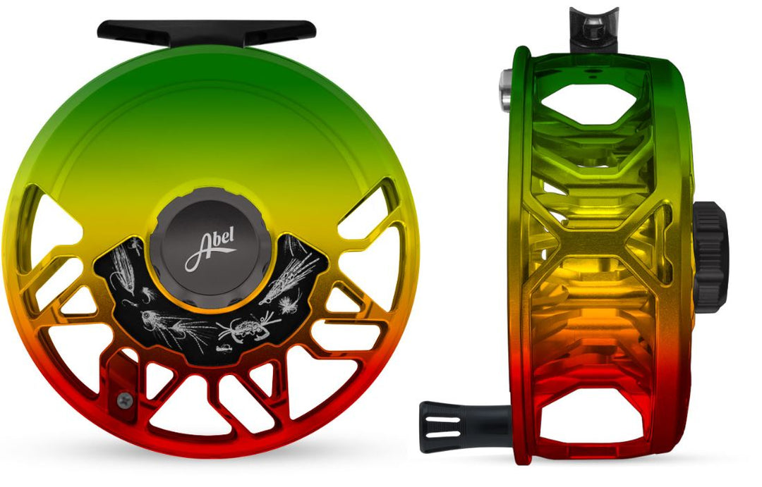 abel tr fly reel rasta the Abel SDS (Sealed Drag Salt) takes all the power Abel Rove Reel - Rasta