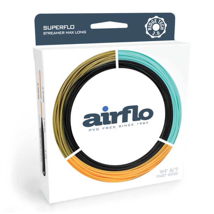 airflo v2 trout fly fishing reels Airflo Ridge 2.0 Streamer Max Long Fly Line