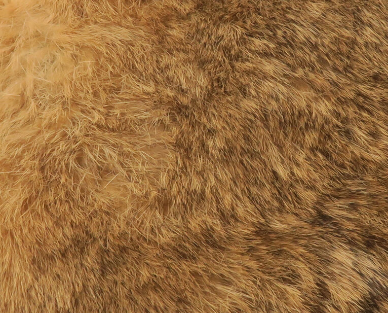 Cross Cut Whole Rabbit Hide