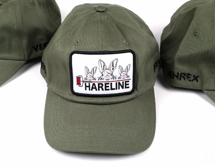 Hareline Logo Cotton Twill Cap - Hats - Fly Fish Food