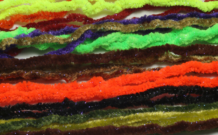Woolly Bugger Tinsel Core UV Rayon Chenille