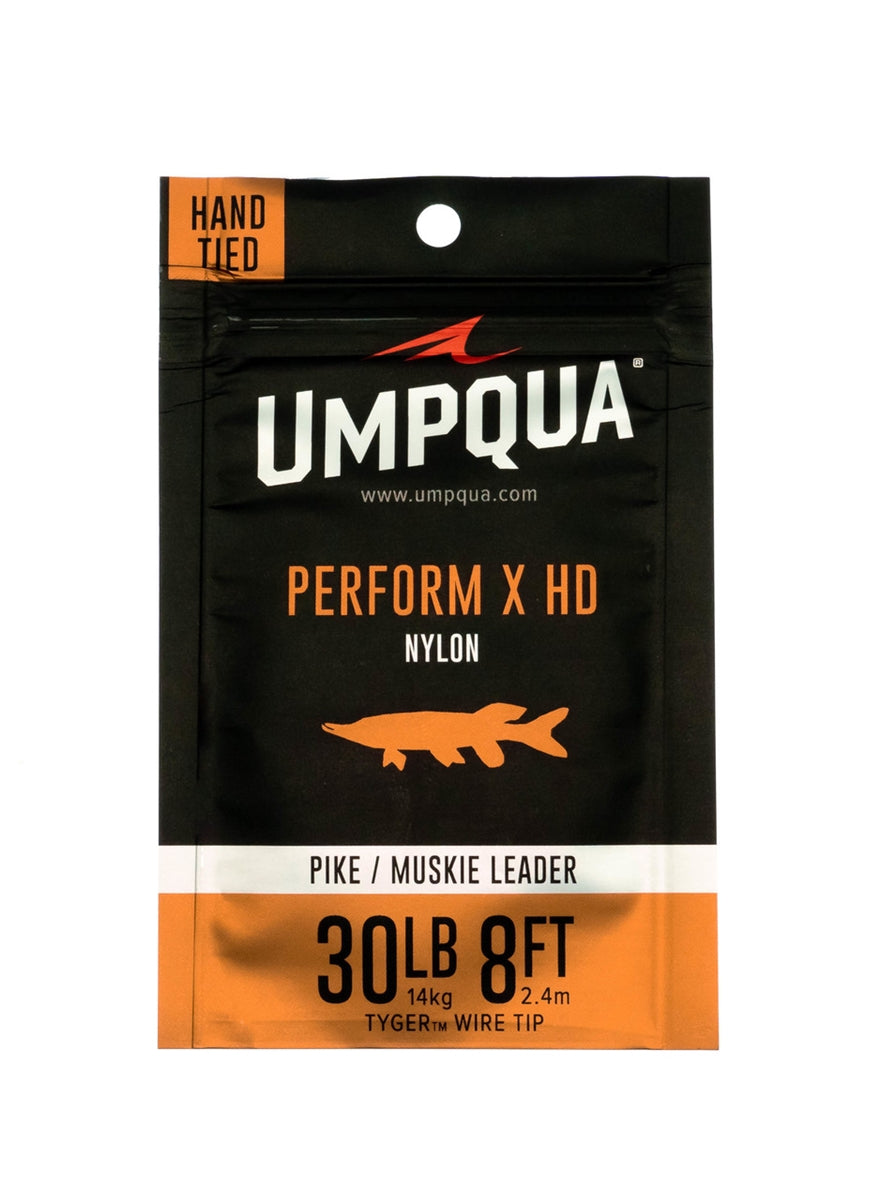Umpqua Perform X Pike/Musky Leader With Tyger Wire