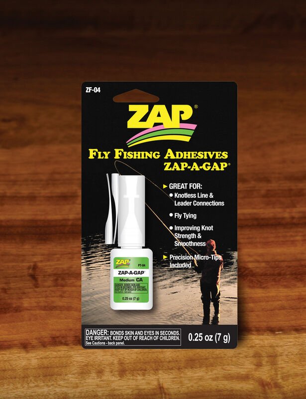 Fly Tyer's Zap - a - Gap Glue - UV Resin & Adhesives - Fly Fish Food