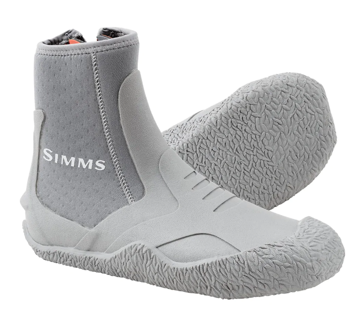 Simms ZipIt II Flats Booties - Light Grey